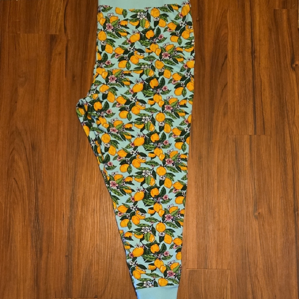 Vera Bradley Lemon Print Pj Pants 3xl